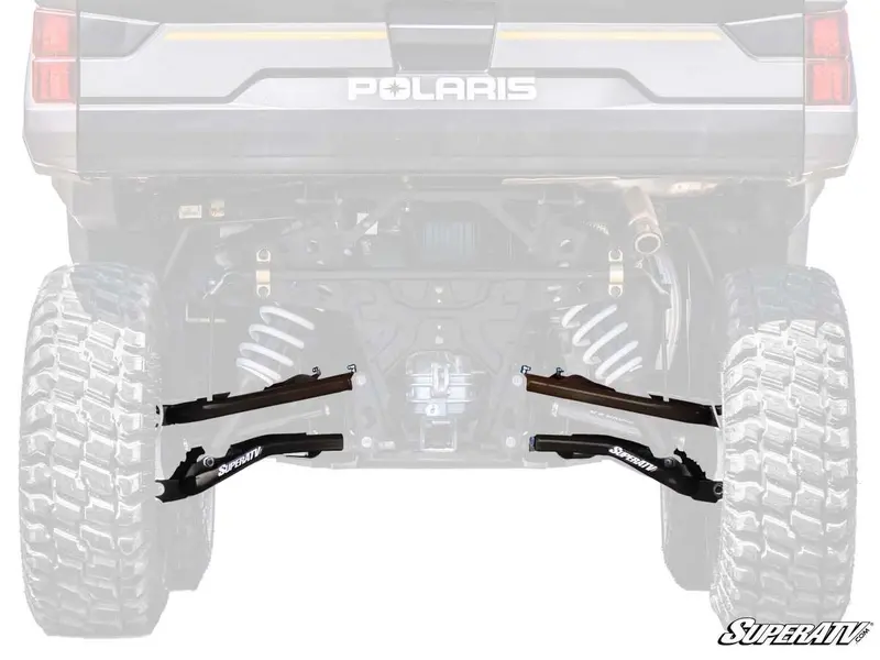 Superatv Polaris A-Arms Ranger Kinetic High-Clearance 1.5” Rear Offset 1
