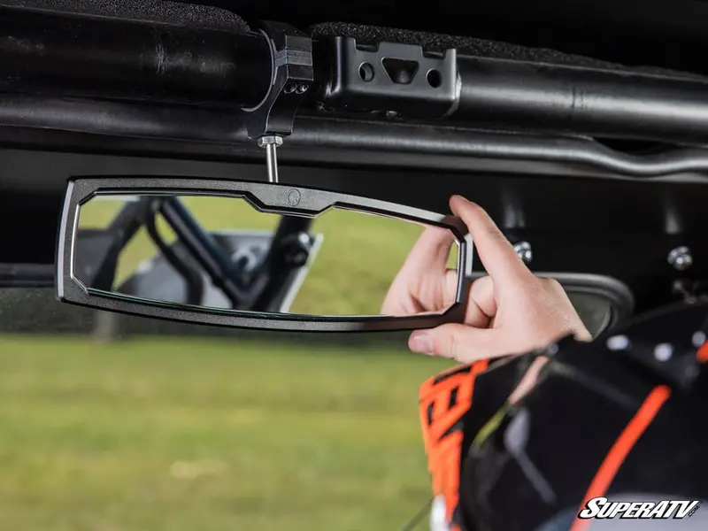 Superatv Polaris General Aluminum Rear View Mirror 1