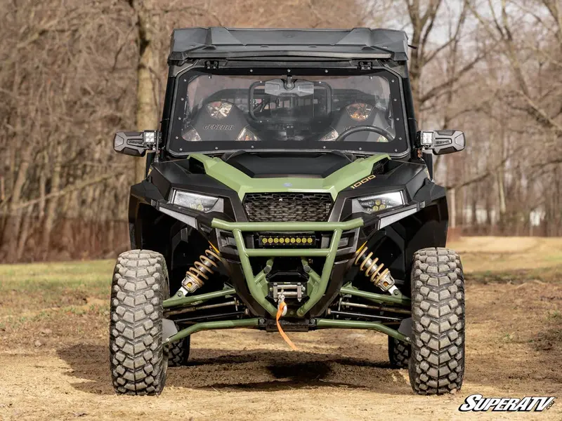 Superatv Polaris General Xp 1000 Maxdrive Power Flip Windshield 2