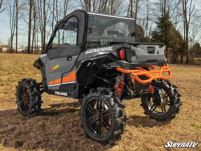 Superatv Polaris General Xp 1000 Rear Vented Windshield 2