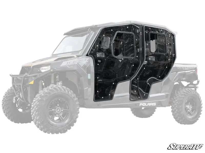 Superatv Polaris General Xp Scratch Resistant Full Cab Doors 1