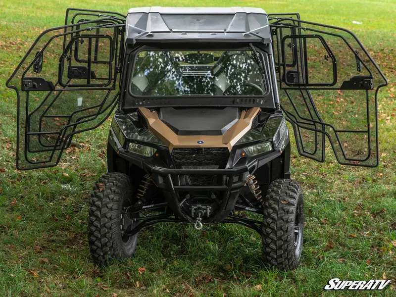Superatv Polaris General Xp Scratch Resistant Full Cab Doors 2