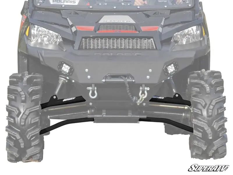 Superatv Polaris Ranger 1000 Diesel High Clearance 1.5” Forward Offset A-Arms 3