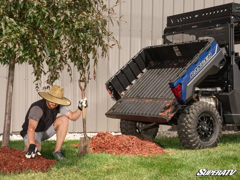 Superatv Polaris Ranger 1000 Electric Dump Bed Kit 2
