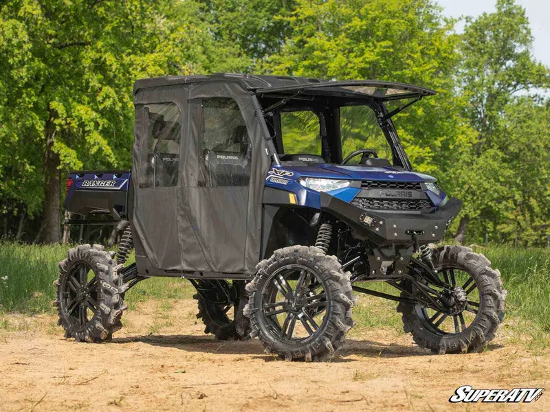 Superatv Polaris Ranger 1000 Maxdrive Power Flip Windshield 2