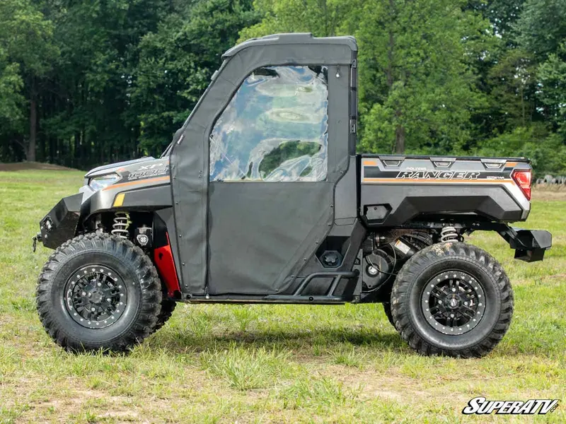 Superatv Polaris Ranger 1000 Primal Soft Cab Enclosure Doors 5