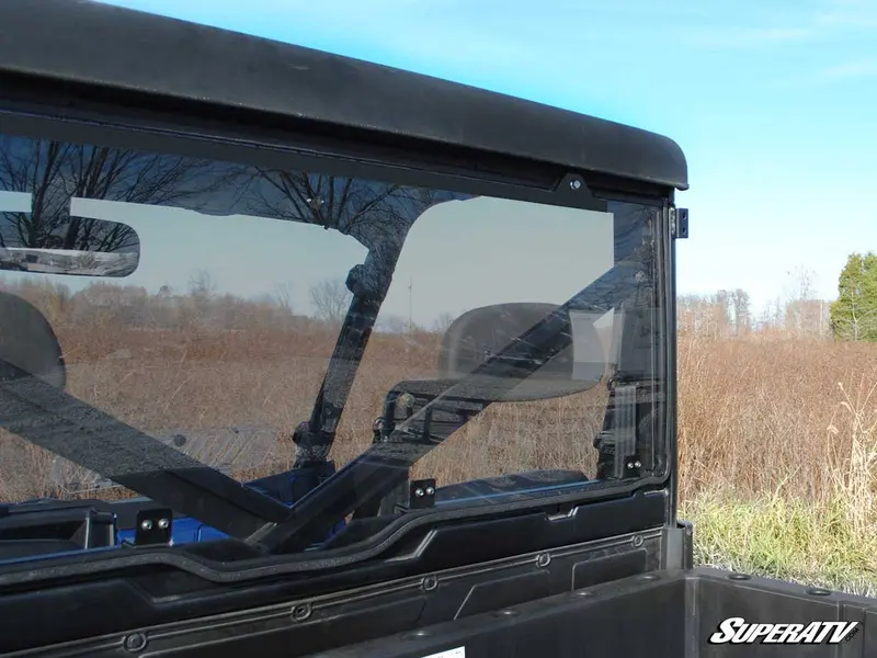 Superatv Polaris Ranger 1000 Scratch-Resistant Rear Windshield 4