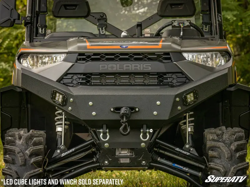 Superatv Polaris Ranger 1000 Winch Ready Bumper 2