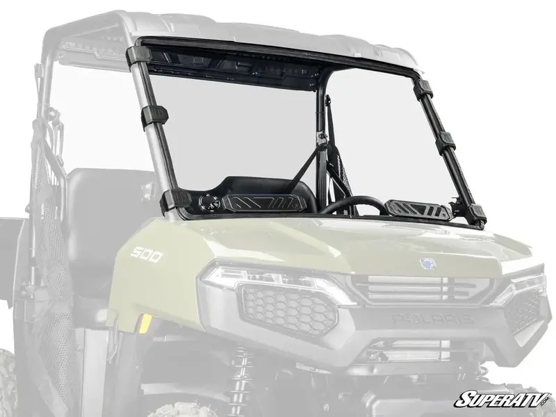 Superatv Polaris Ranger 500 Vented Full Windshield 1