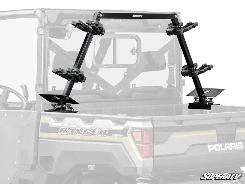 Superatv Polaris Ranger In-Bed Gun Rack 1