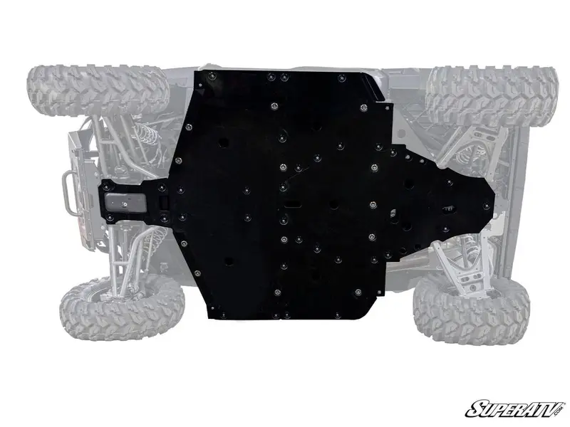 Superatv Polaris Ranger Kinetic Full Skid Plate 1