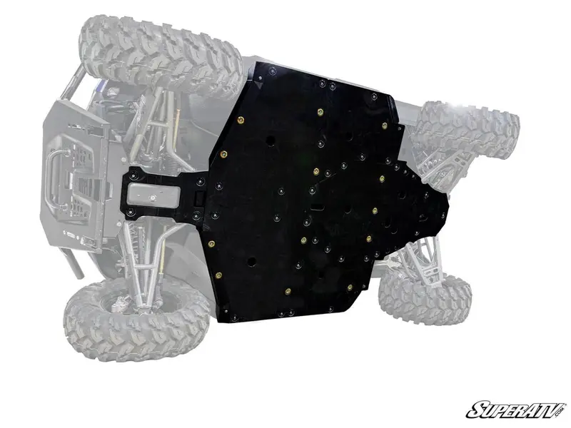 Superatv Polaris Ranger Kinetic Full Skid Plate 2