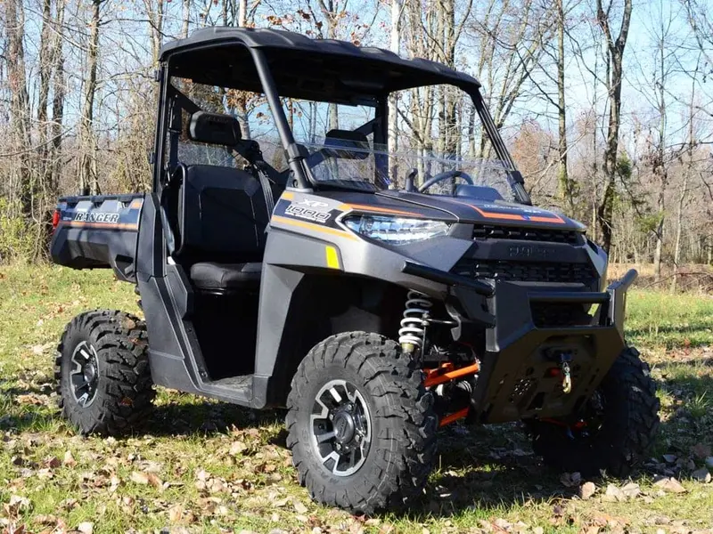 Superatv Polaris Ranger Kinetic Half Windshield 2