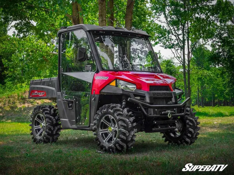 Superatv Polaris Ranger Midsize Cab Enclosure Doors 2