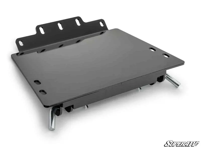 Superatv Polaris Ranger Midsize Plow Pro Snow Plow Mount 1
