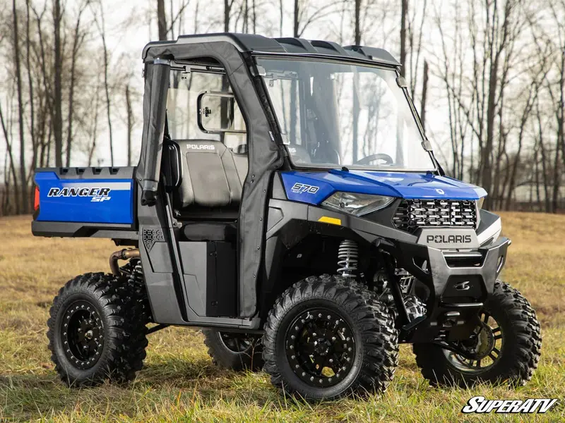 Superatv Polaris Ranger Sp 570 Scratch-Resistant Full Windshield 2