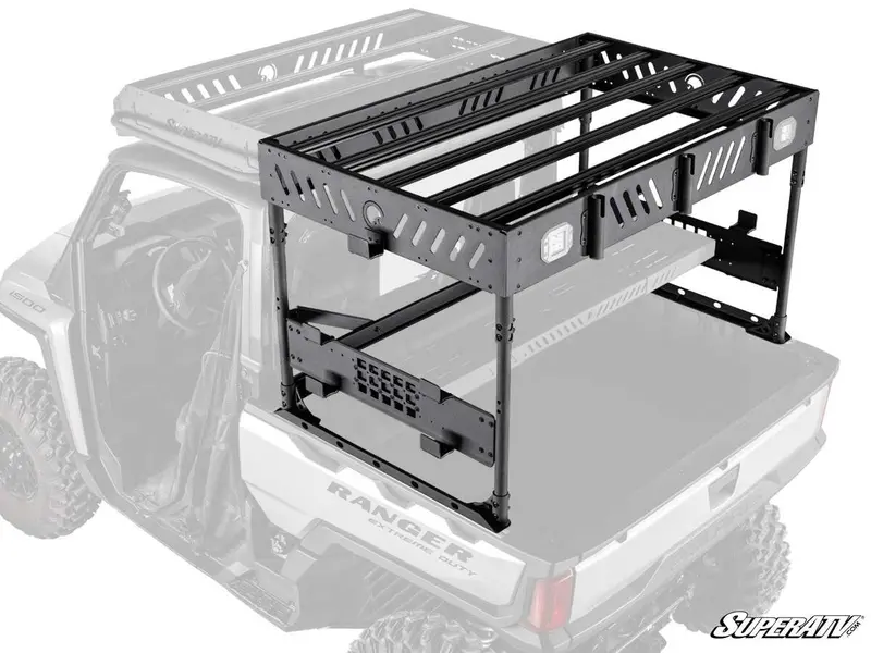 Superatv Polaris Ranger Xd 1500 Outfitter Bed Rack 1