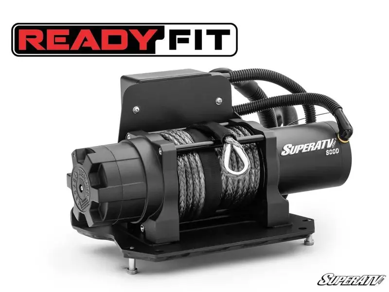 Superatv Polaris Ranger Xd 1500 Ready-Fit Winch 1