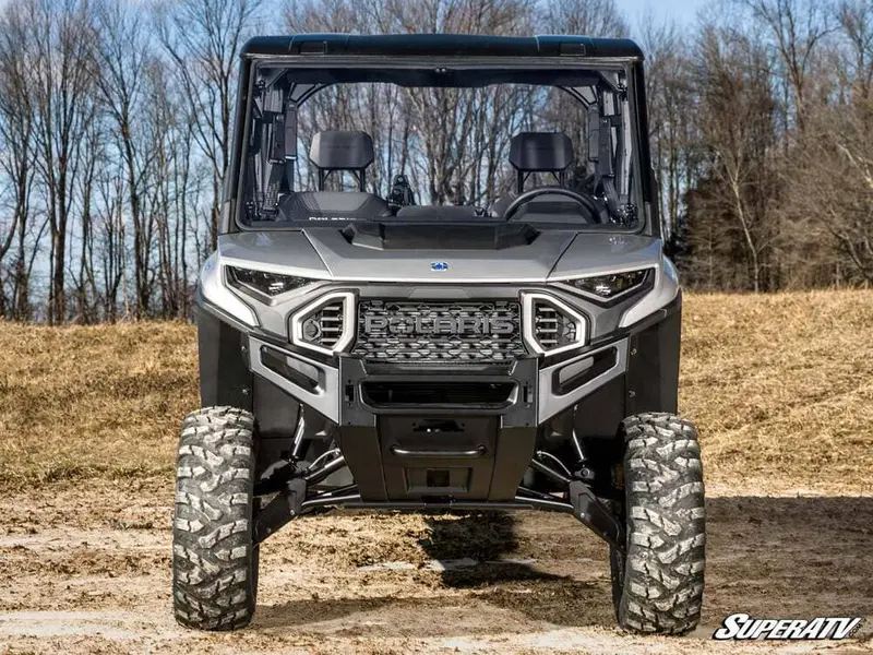 Superatv Polaris Ranger Xd 1500 Scratch Resistant Full Windshield 2