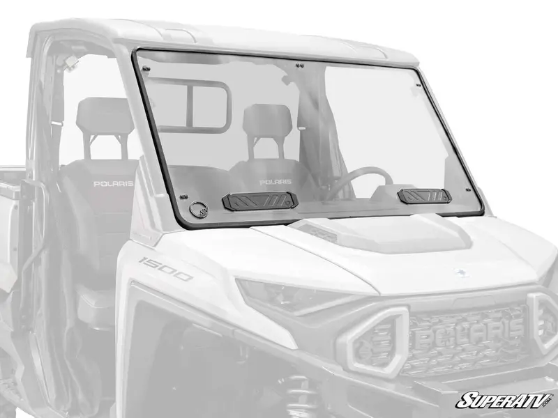 Superatv Polaris Ranger Xd 1500 Vented Full Windshield 1