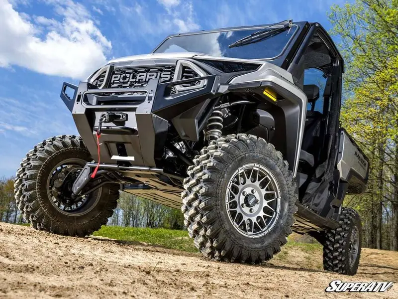 Superatv Polaris Ranger Xd 1500 Winch Mounting Plate 3