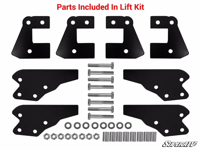 Superatv Polaris Ranger Xp 1000 3” Lift Kit 1