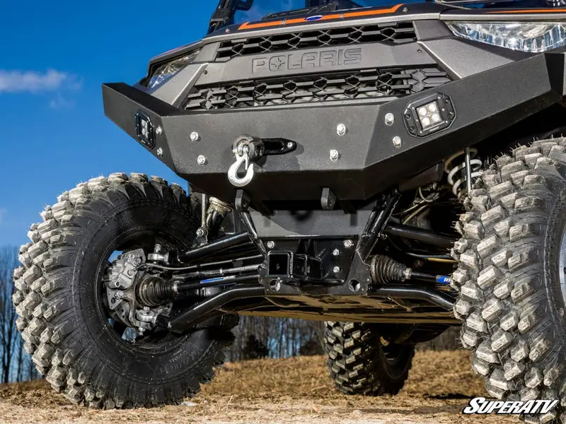 Superatv Polaris Ranger Xp 1000 Front 2” Receiver Hitch 2