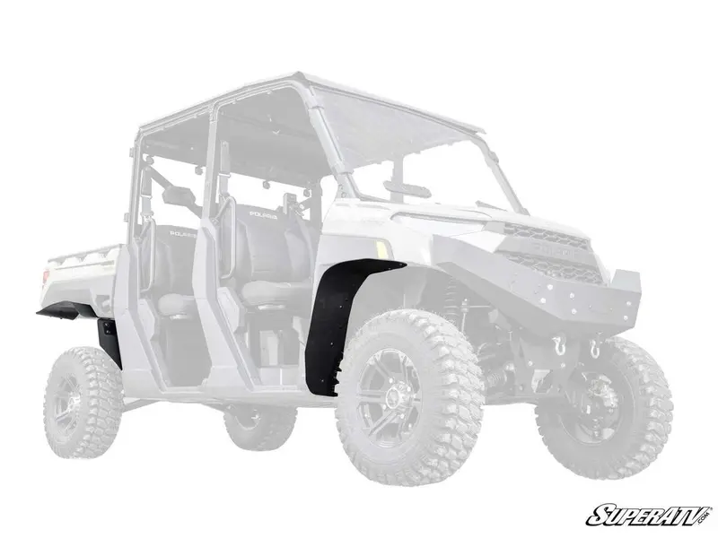 Superatv Polaris Ranger Xp 1000 Low-Profile Fender Flares 1