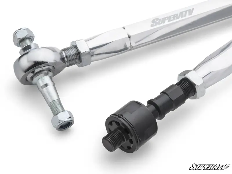 Superatv Polaris Ranger Xp 1000 Rackboss 2.0 Billet Aluminum Hex Tie Rod Kit 3