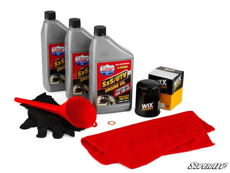 Superatv Polaris Ranger Xp 1000 Up & Running Oil Change Kit 1