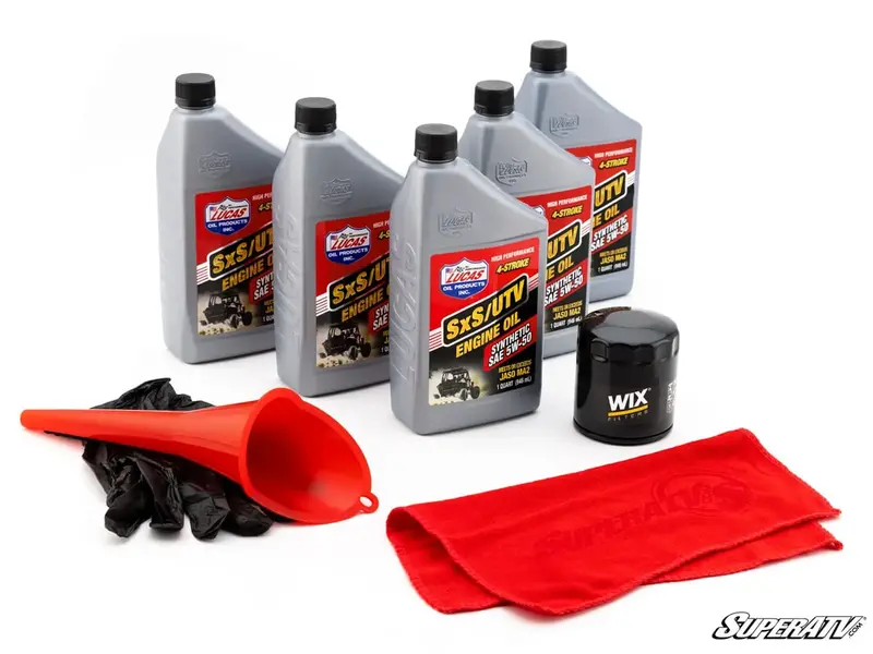 Superatv Polaris Ranger Xp 1000 Up & Running Oil Change Kit 2