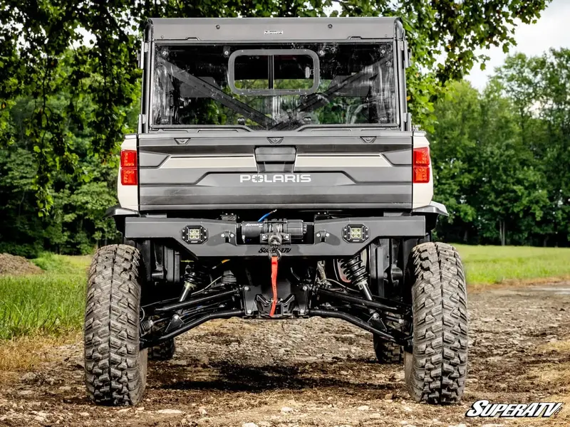 Superatv Polaris Ranger Xp 1000 Winch Ready Rear Bumper 3