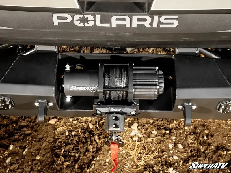 Superatv Polaris Ranger Xp 1000 Winch Ready Rear Bumper 5