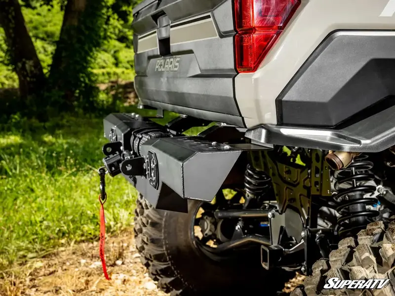 Superatv Polaris Ranger Xp 1000 Winch Ready Rear Bumper 9