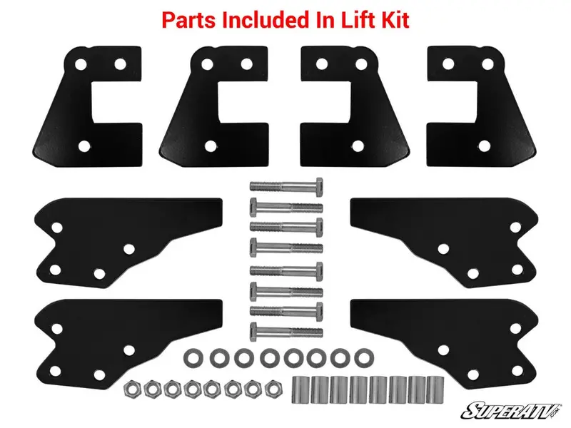 Superatv Polaris Ranger Xp 570 3” Lift Kit 1