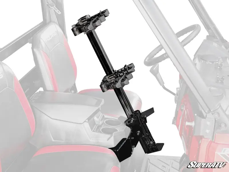 Superatv Polaris Ranger Xp 900 Floor-Mounted Gun Holder 1