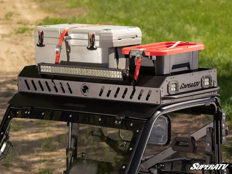 Superatv Polaris Ranger Xp 900 Outfitter Roof Rack 7