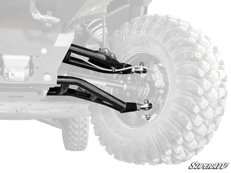 Superatv Polaris Ranger Xp Kinetic Atlas Pro 2” Forward Offset A-Arms 5