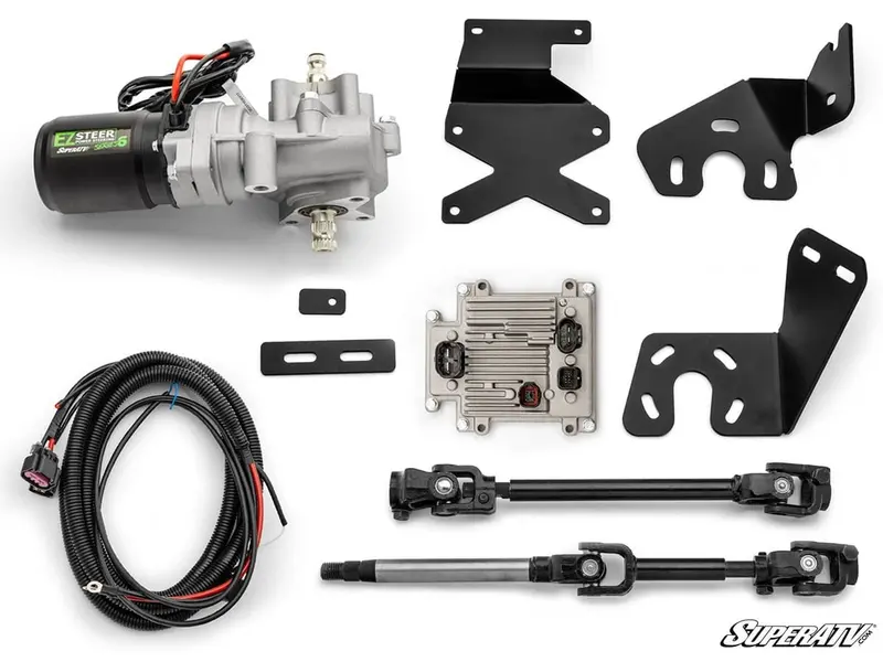 Superatv Polaris Ranger Xp Kinetic Ez-Steer Series 6 Power Steering Kit 1