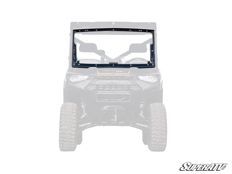 Superatv Polaris Ranger Xp Kinetic Flip Down Windshield 1