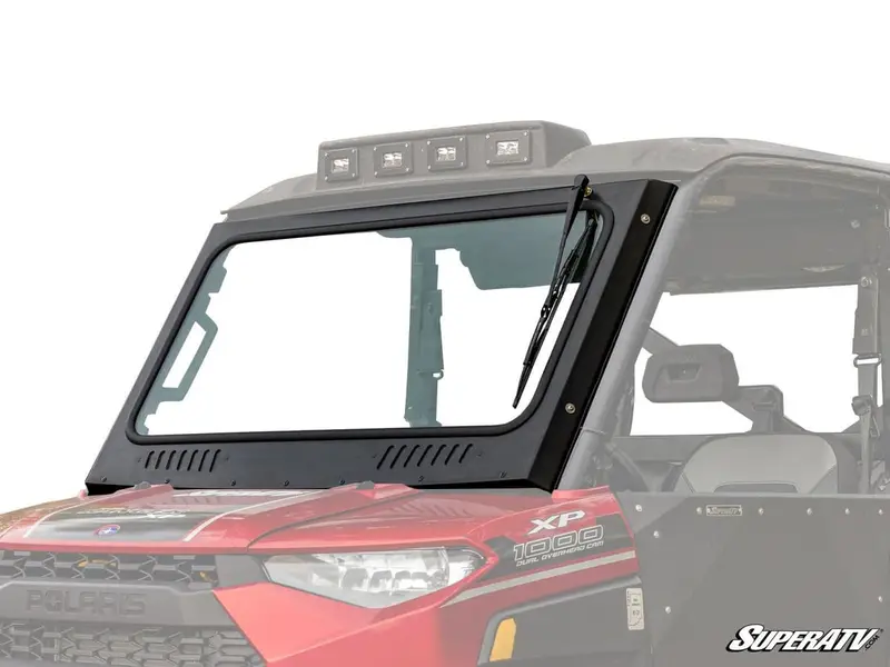 Superatv Polaris Ranger Xp Kinetic Glass Windshield 1