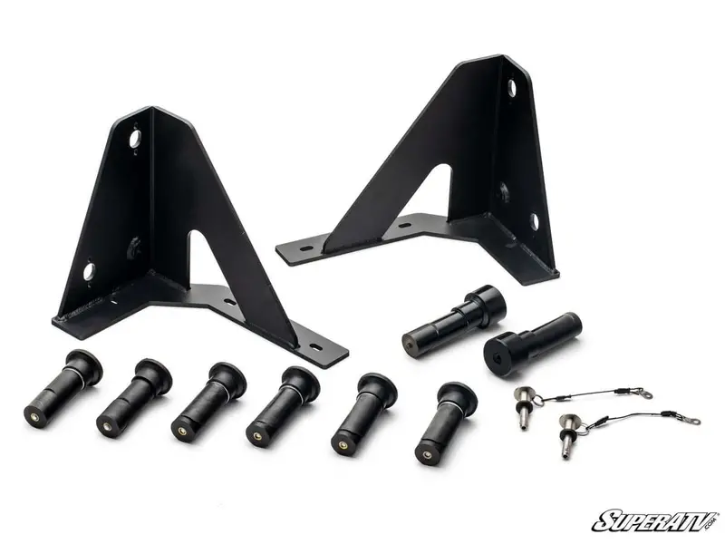 Superatv Polaris Ranger Xp Kinetic Headache Cargo Rack 1
