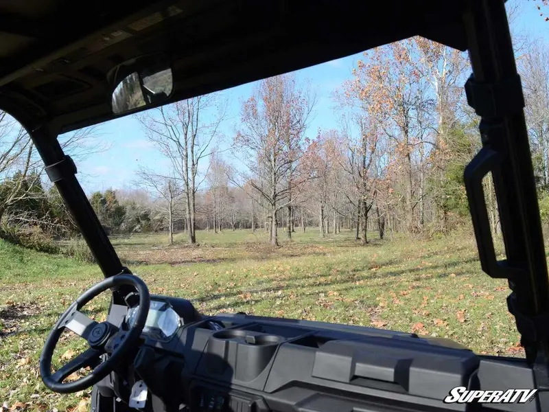 Superatv Polaris Ranger Xp Kinetic Scratch-Resistant Full Windshield 2