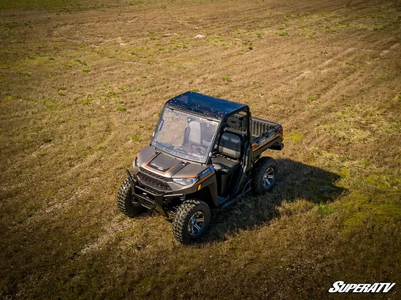 Superatv Polaris Ranger Xp Kinetic Tinted Roof 2
