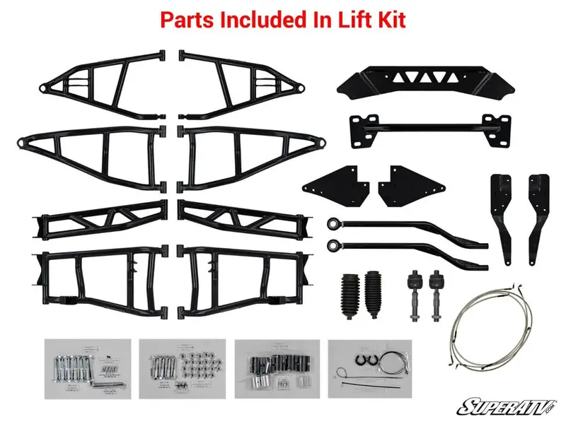 Superatv Polaris Rzr 900 7-10” Lift Kit 4