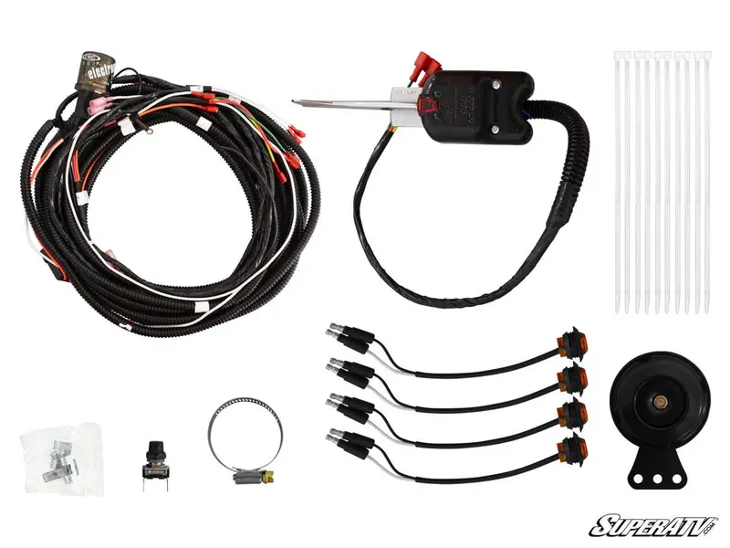 Superatv Polaris Rzr 900 Toggle Plug & Play Turn Signal Kit 3