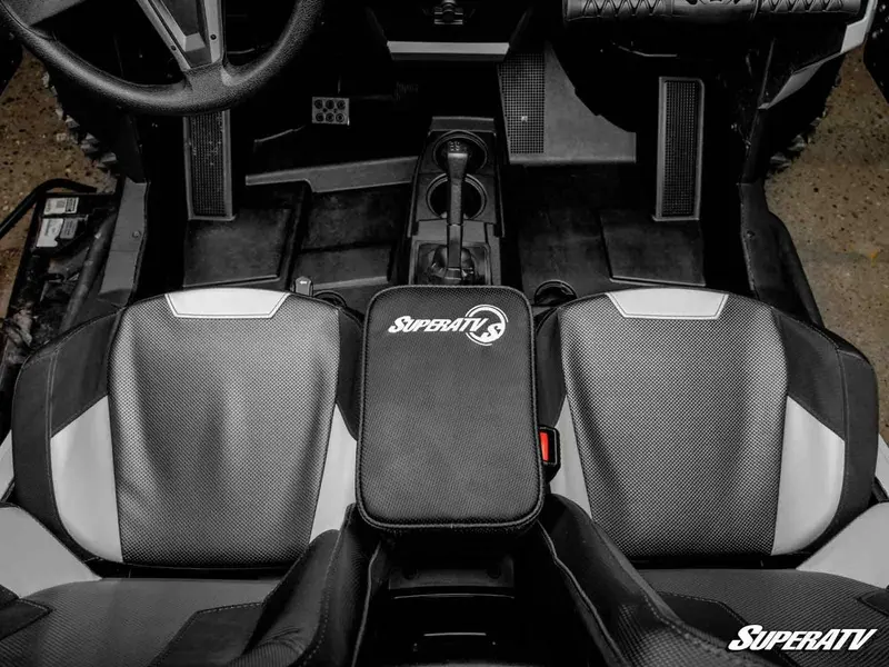 Superatv Polaris Rzr Armrest Gun Safe 2