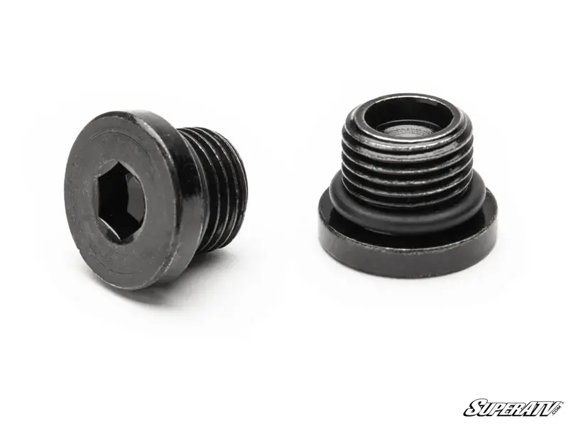 Superatv Polaris Rzr Front Differential Fill And Drain Plug Kit 2