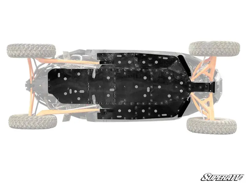 Superatv Polaris Rzr Pro R 4 Full Skid Plate 1