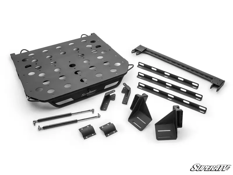 Superatv Polaris Rzr Pro R Cargo Rack Alpha 1